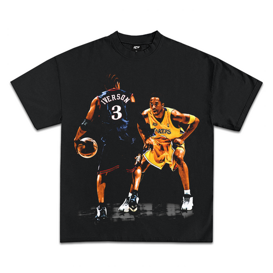 Iverson Vs. Kobe Graphic T-Shirt